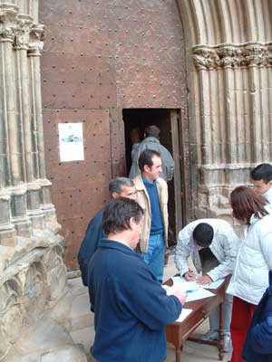 Recogida de firmas